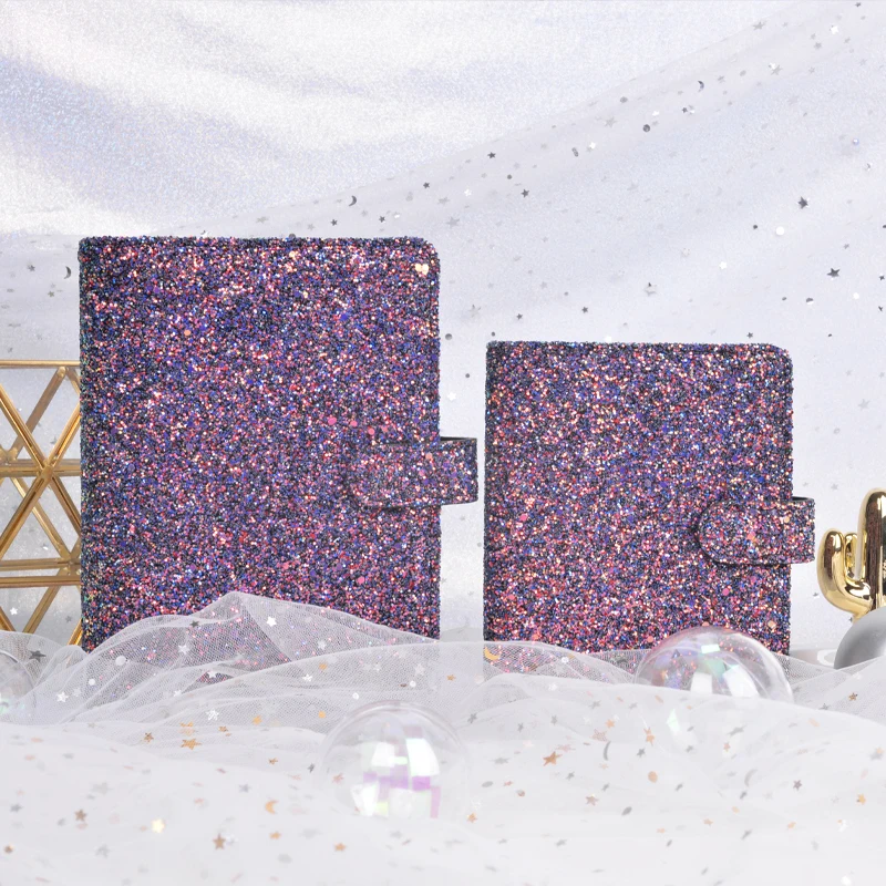 2019 Yiwi Dokibook Lovedoki A7 A6 Фиолетовый Блестящий корейский блокнот для учетной записи