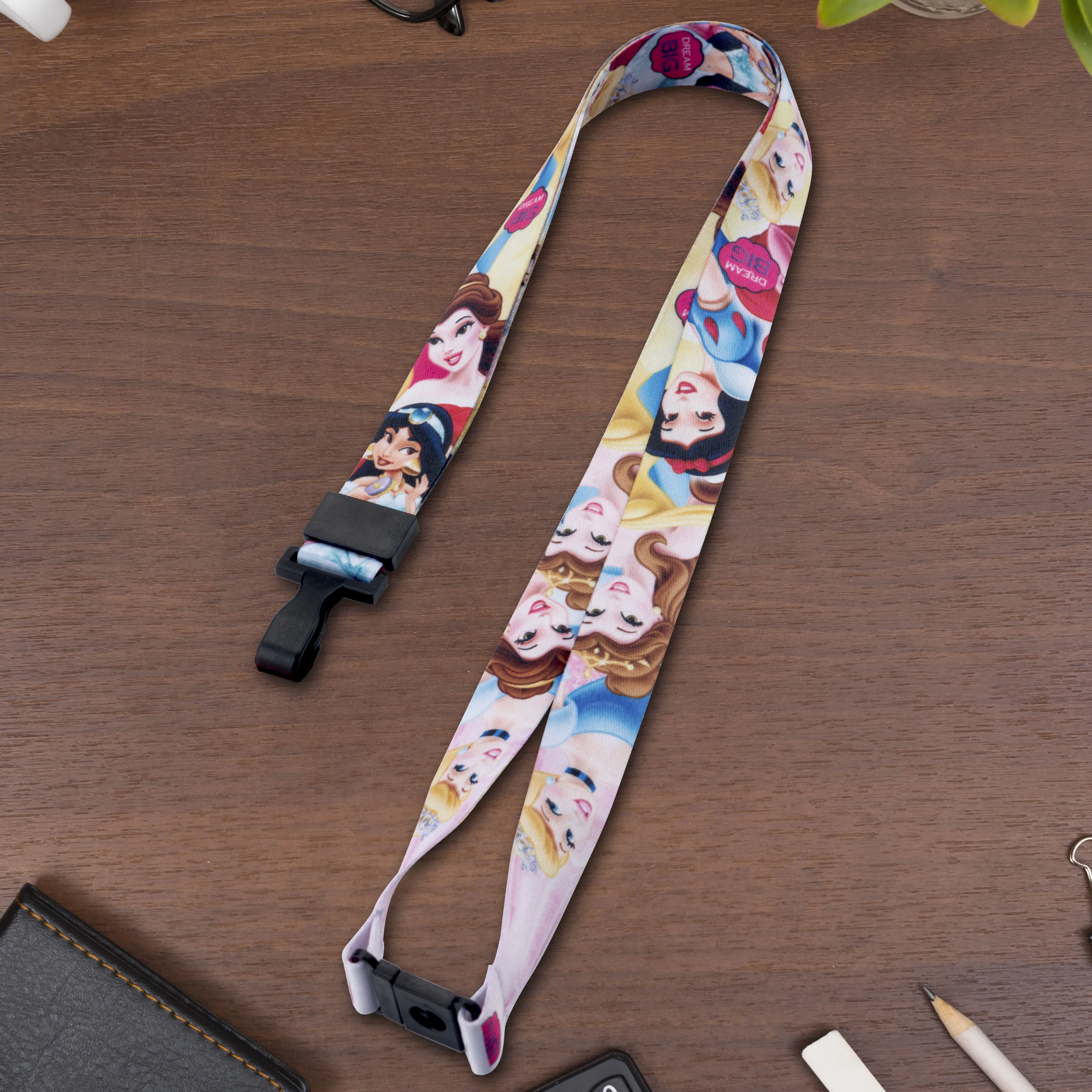 

No Minimum Cartoon lanyards neck strap for kids lanyards Disny barbie manga super hero lanyards with ID name card