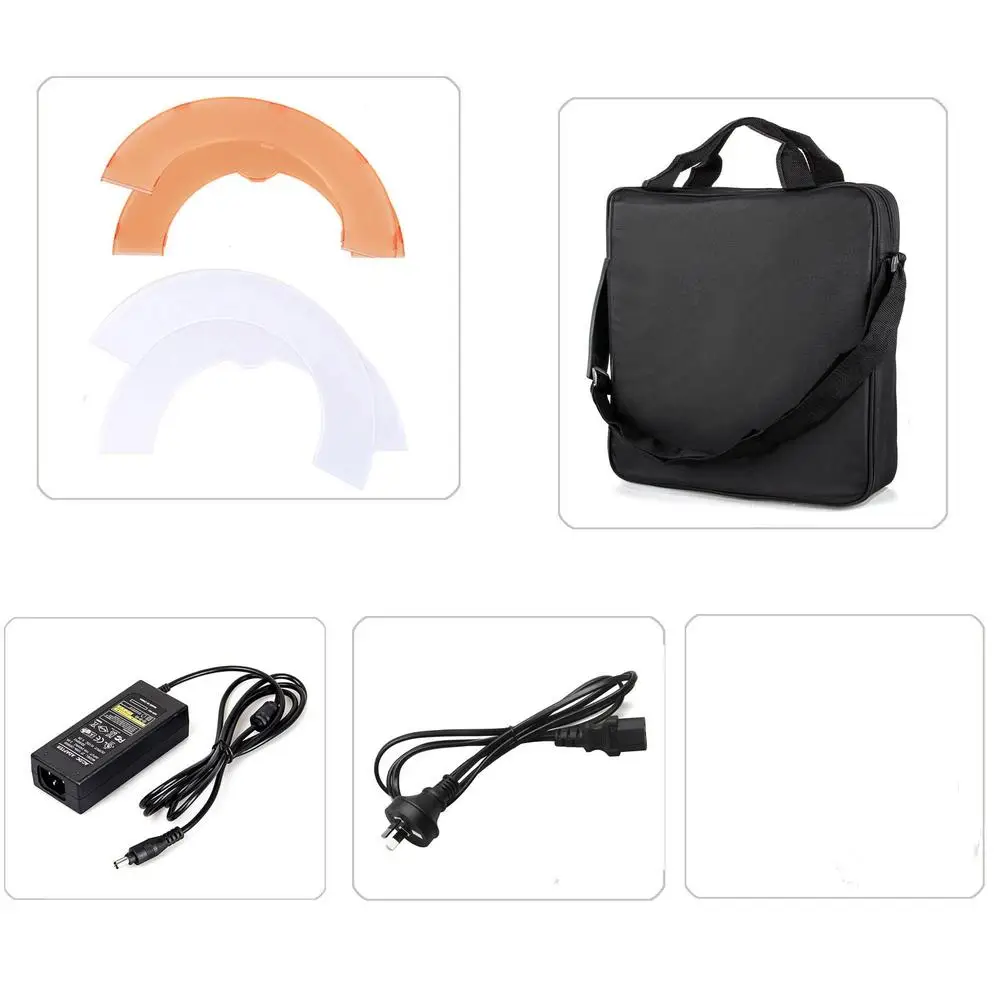 ضوء رينغ لايت Fotopal Pink Color 180 LED مع حامل ثلاثي وحقيبة مناسب لتصوير البورتريه ومحتوى الفيديو - Image 6