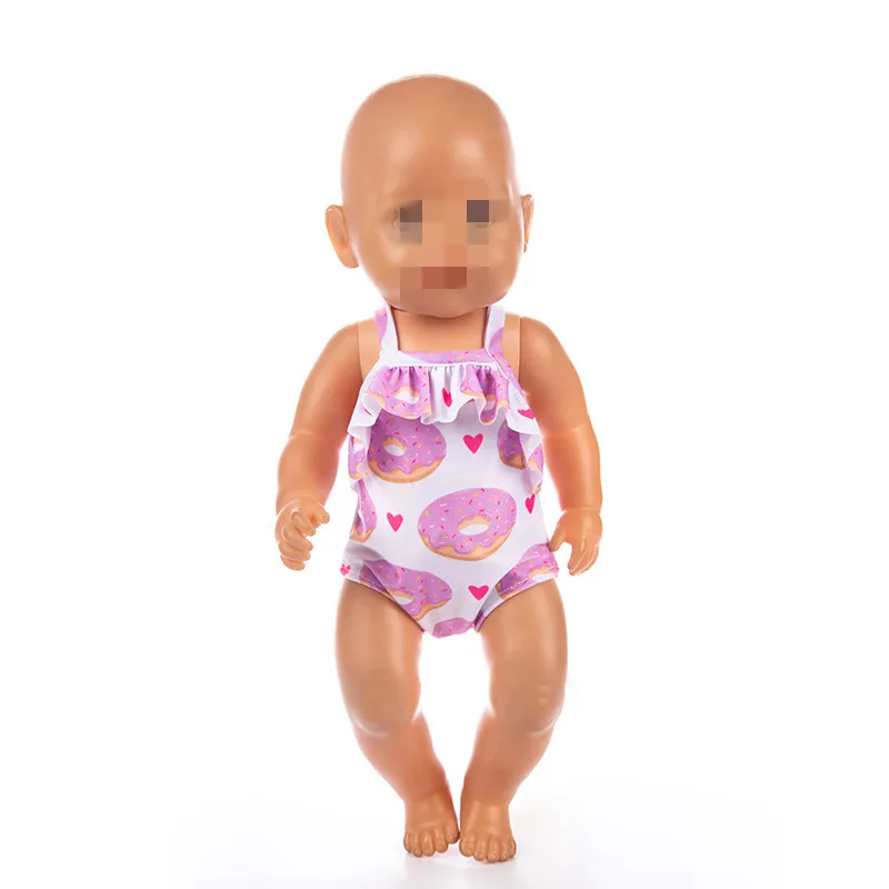 Костюм для плавания Born New Baby 18 дюймов 43 см|Куклы| |