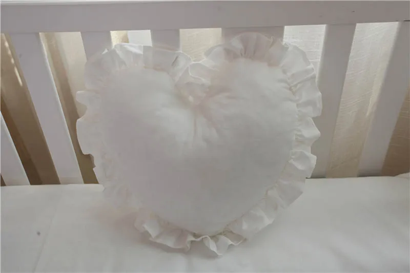 Сердце любовь Форма Подушка Диван Офис спинки Nap подушками Свадебные путешествия наполнения подушки подарок ребенку игрушки - Цвет: white
