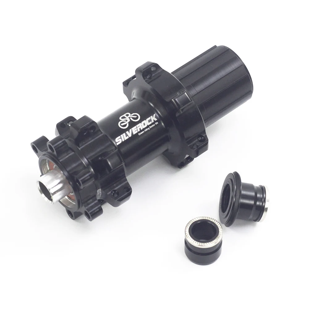 Велосипедные ступицы SILVEROCK QR 100 135 24H герметичные 4 подшипника по Оси M15 x мм M12 142