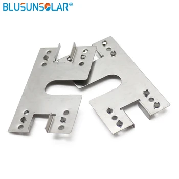 

50 piece a lot Grounding Clip 28*50mm use in Solar Mounting System Grounding gasket Solar Installation Clamp