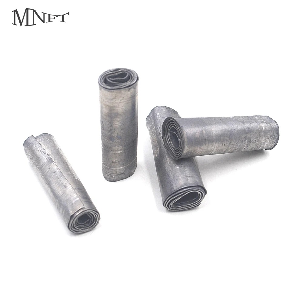 

MNFT 1Pcs 0.6mm*4.8cm*0.2 Yards Soft Sheet Lead Roll Fishing Sinkers Clip Tackle Fishing Accessories
