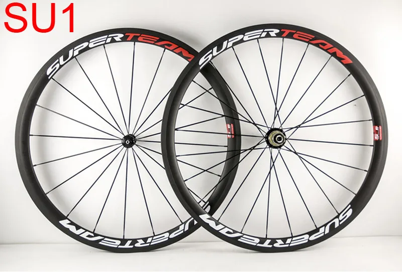 Top 700C Road Bike Carbon Wheels 38mm Clincher Tubular Basalt Brake carbon Bicycle Wheelset racing bike carbon fiber wheels 3