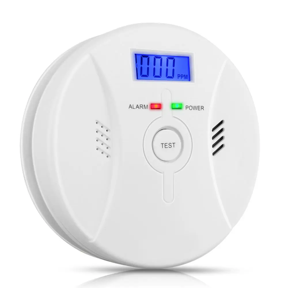 

NEW Safurance Digital LCD CO Carbon Monoxide Detector Poisoning Smoke Fire Alarm Warning Sensor For Home Security