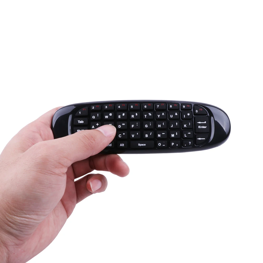 C120 Air mouse tv пульт дистанционного управления без голоса перезаряжаемая 2,4G Беспроводная клавиатура для Android tv BOX с клавиатурой