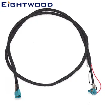 

Eightwood Customize HSD RF Coaxial Cable Assembly Z Code Right Angle Jack Female to Z Code Straight Plug Male Connector 120cm