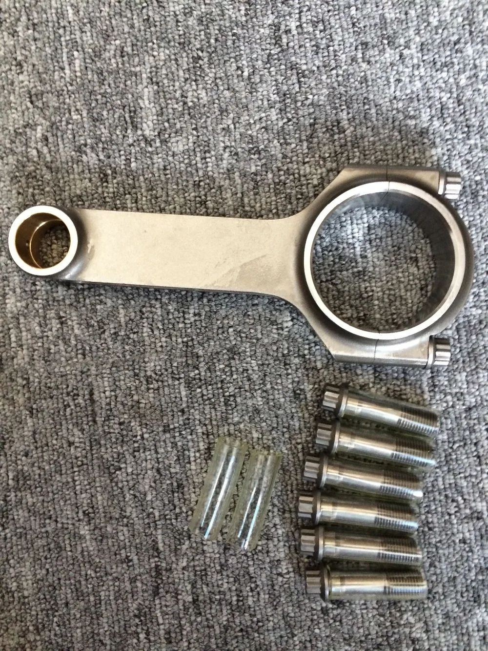 8 шт. кованые шатуны H-beam для Chevy Small Block V8 SBC 305 327 350 5 7 дюйма один комплект |
