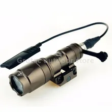Ночь-Эволюция тактический военный фонарик Охота свет M300A мини-Скаут свет