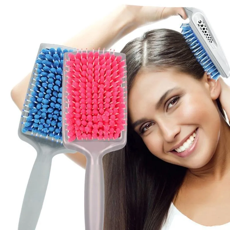 Dropshipping Hot Sale 1Pc Quick Dry Microfiber Hair Brush Magic Quick Drying Comb Micro Fiber