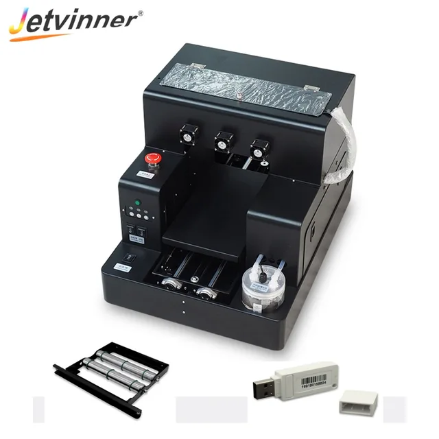 Best Offers Jetvinner A4 Size Inkjet UV Printer LED UV Printers with Bottle Holder, RIP 9.0 Software for Phone Case, PVC, TPU, Metal, Wood Best Offers Jetvinner A4 Size Inkjet UV Printer LED UV Printers with Bottle Holder, RIP 9.0 Software for Phone Case, PVC, TPU, Metal, Wood