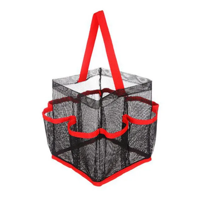 Mesh Shower Tote Pvc Toiletry Makeup Cosmetics Storage Organizer Bag Mesh Shower Tote Pvc Toiletry Makeup Cosmetics Storage Organizer Bag W Hook Home Outdoor Travel