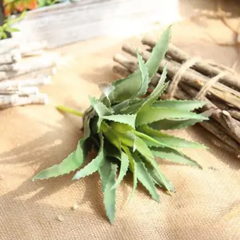

1pc 27cm New Plastic Flower Succulent Plant Pineapple leaf For Home Office Decoration Garden Flower Floral Supplies