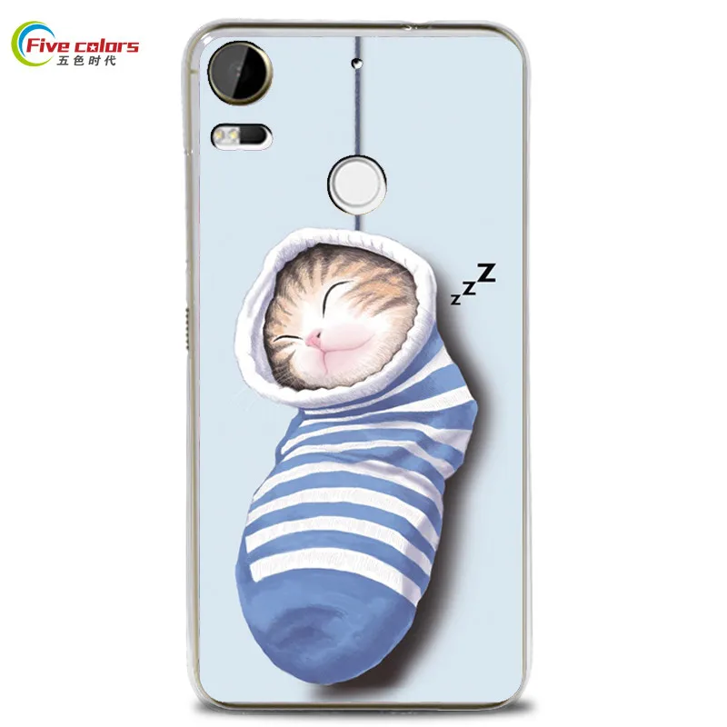 for HTC Desire 10 Pro Case 5.5 Luxury Cartoon Painting Soft TPU Shockproof Silicone Cover Funda |