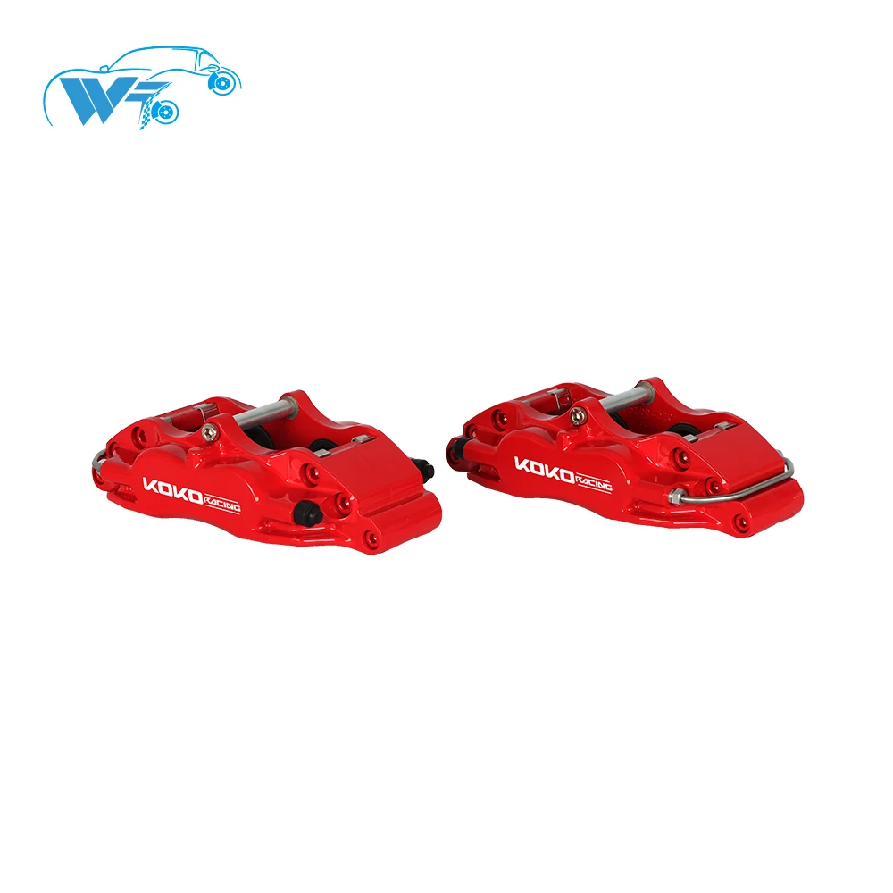 KOKO RACING car accessories red color brake caliper wt5200 4pot 330*28mm brake disc for 17rim front wheels for BMW e36 325i 1992