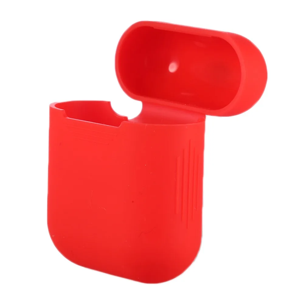 Силиконовый наушник защитный чехол для Airpods крышки корпуса Портативный