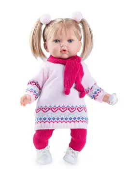 

Doll Nines 45 cm TITA TRICOT мягконабивная (N1011C)