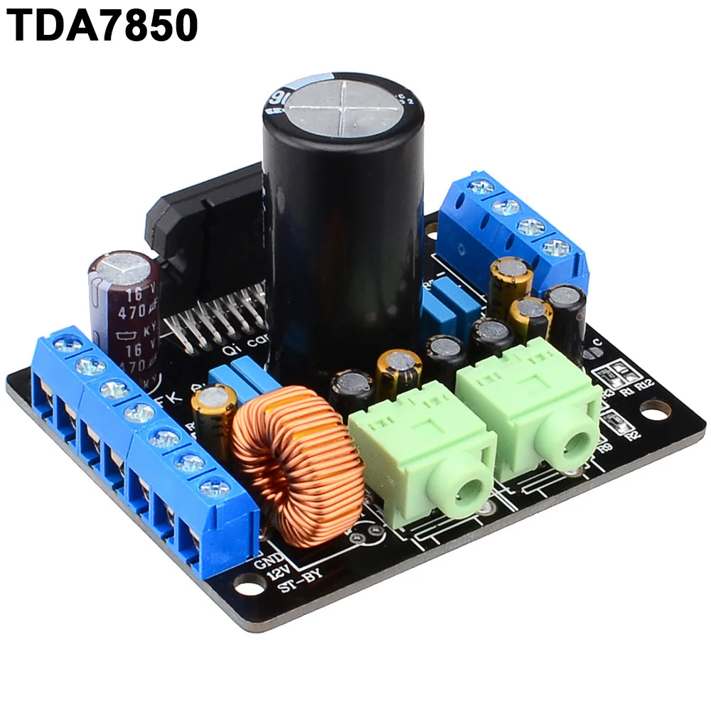 2018 в виде бабочек новинка 12 V-14 4 V TDA7850 Автомобильная усилительная плата