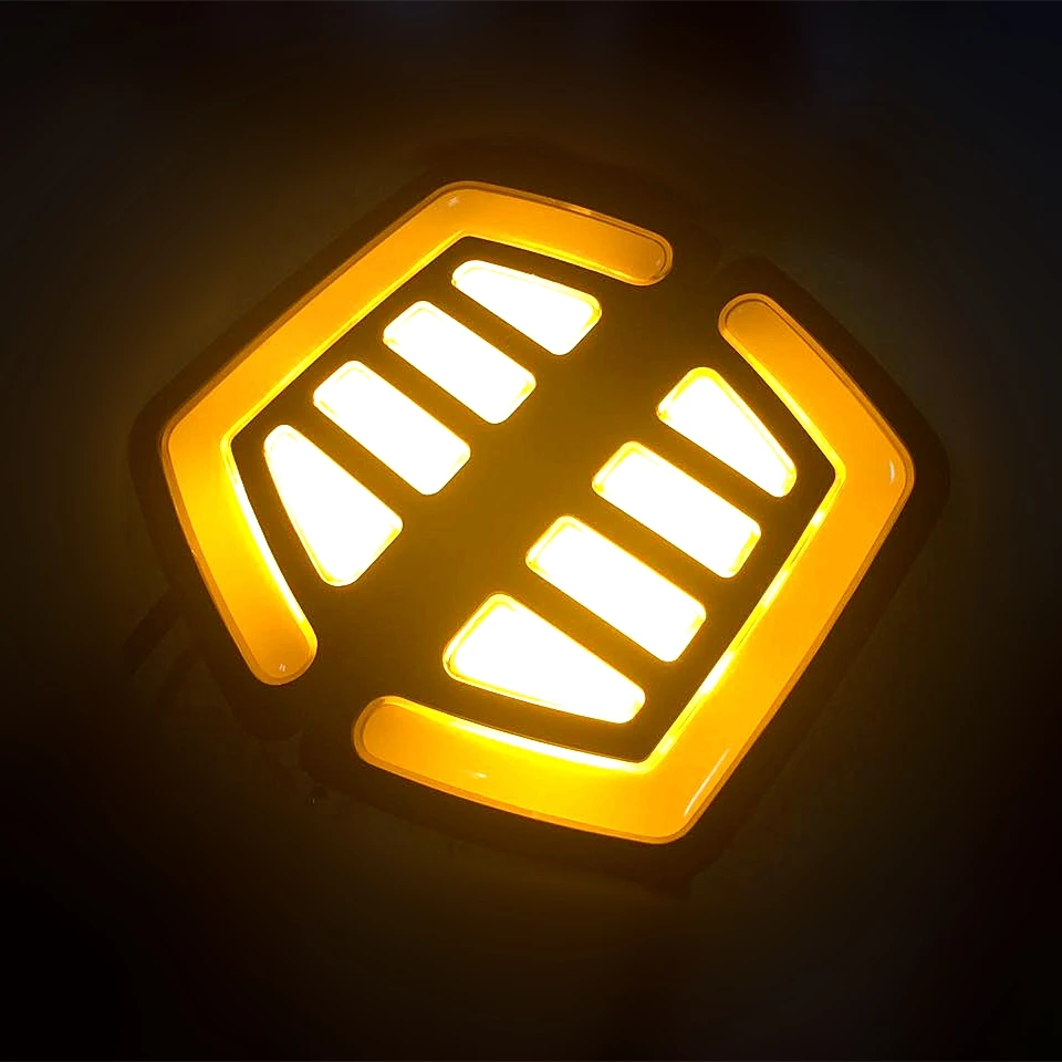 Ranger drl для RANGER автомобильный головной свет COB светодиодный дневные ходовые огни DRL Противотуманные фары с белым светом