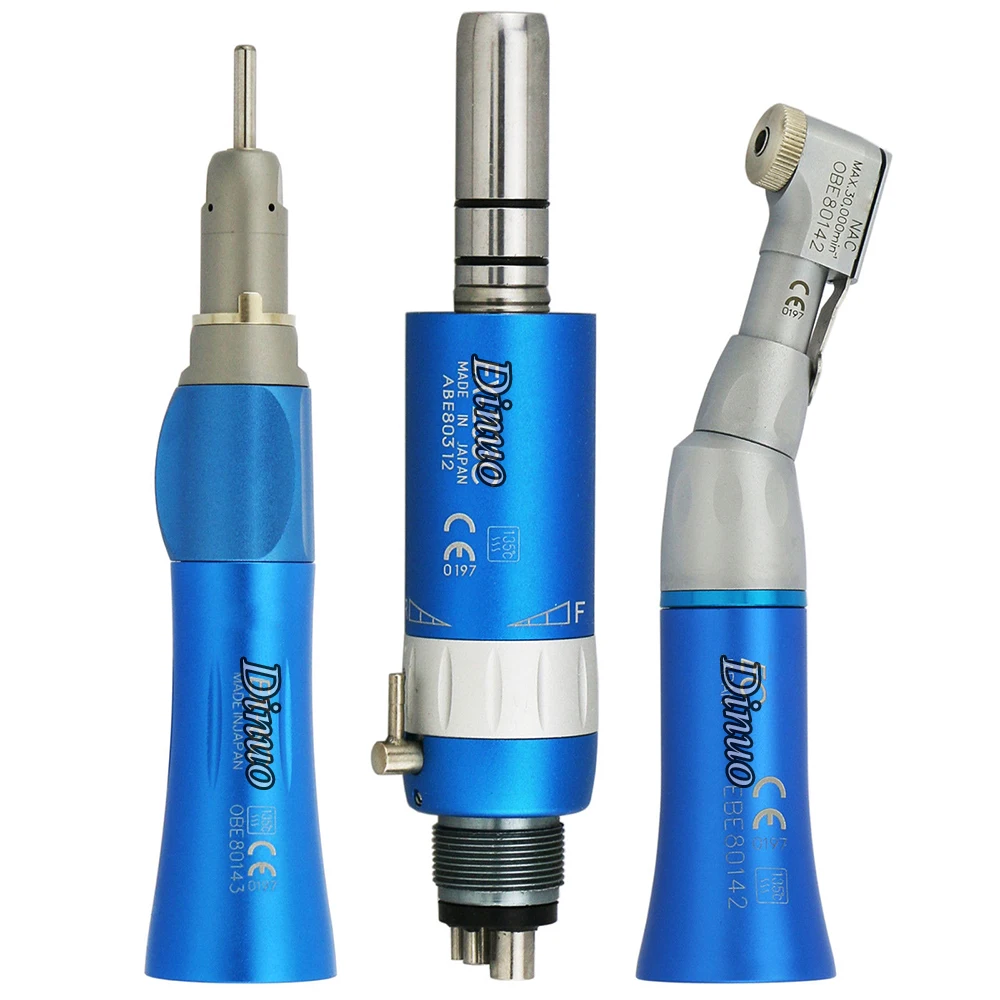 

Supply Dental equipment 4 hole Wrench Type Color Low Speed Dental handpiece for Air Turbine Unit Machine Used