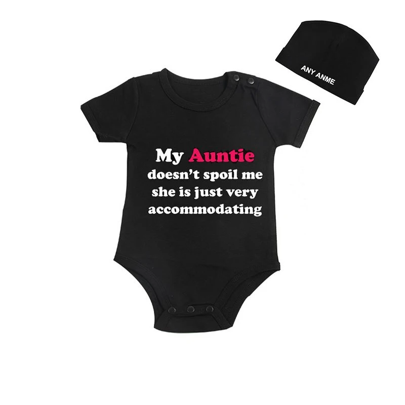 Auntie CUSTOM NAME Is My Bestie Toddler Baby Childs T Shirt Top Style Aunties
