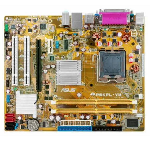 Материнская плата LGA775 для ASUS оригинальная б/у настольного ПК G31 775 DDR2 USB2.0 SATA2 |