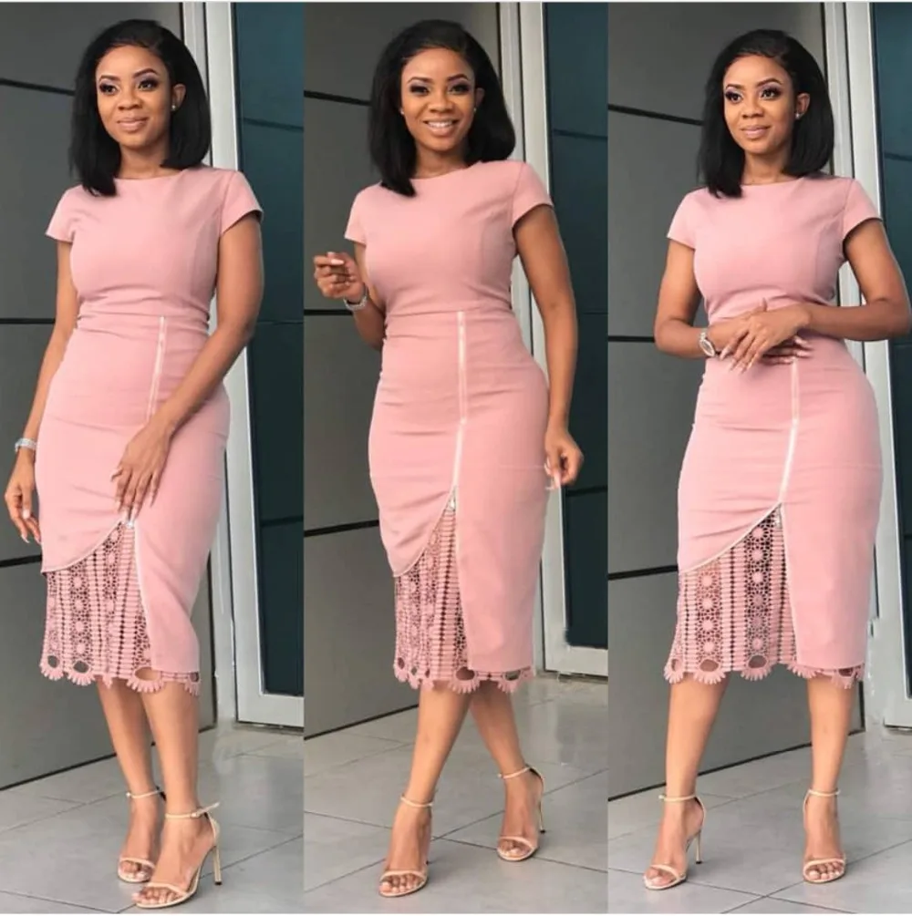 2019 robe pour femme Robe Work Office Lady office dresses skirts