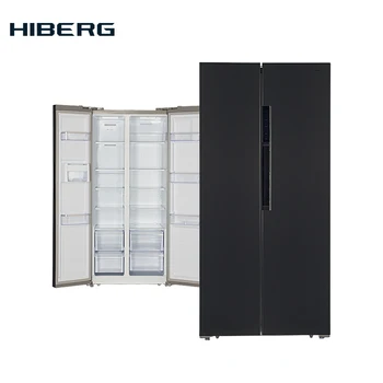 

Refrigerator Side-by-Side HIBERG RFS-481DX NFXd Large Capacity Electric Refrigerator Power-saving Fridge for Home major home