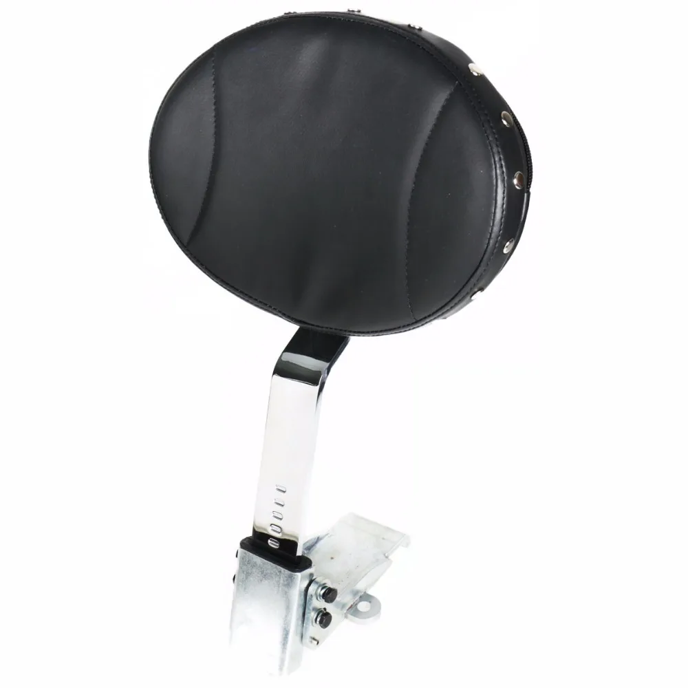 

Adjustable Studded Plug-In Driver Rider Backrest Kit For For Victory 2010-2017 Cross Country & 2012-2013 Hard-Ball Models