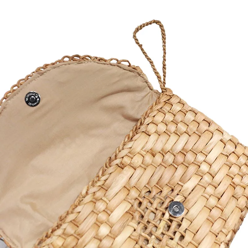 Women Fashion Clutch Bag INS Popular Female Summer Straw Bags Travel Lady Casual Handbag Holiday Handmade Knitted Bolsa SS3244 (8)