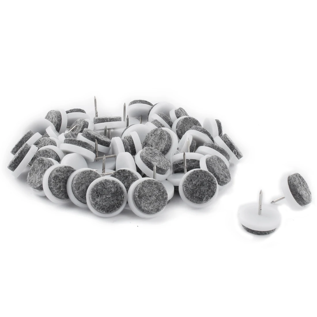 Table Chair Felt Leg Feet Skid Pad Glide Floor Protector Nails 2.2Cm