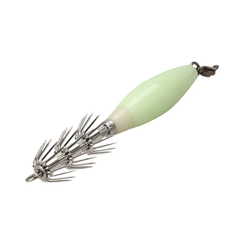 

Noctilucent Squid Cuttlefish Sleeve Lure Hook Bait Fishhook Fishing Lures 120mm*0.8mm XR-Hot