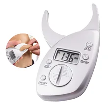 Тела жира суппорт 50 мм 2 дюймов цифровой ЖК дисплей кожи раза толщина измерения