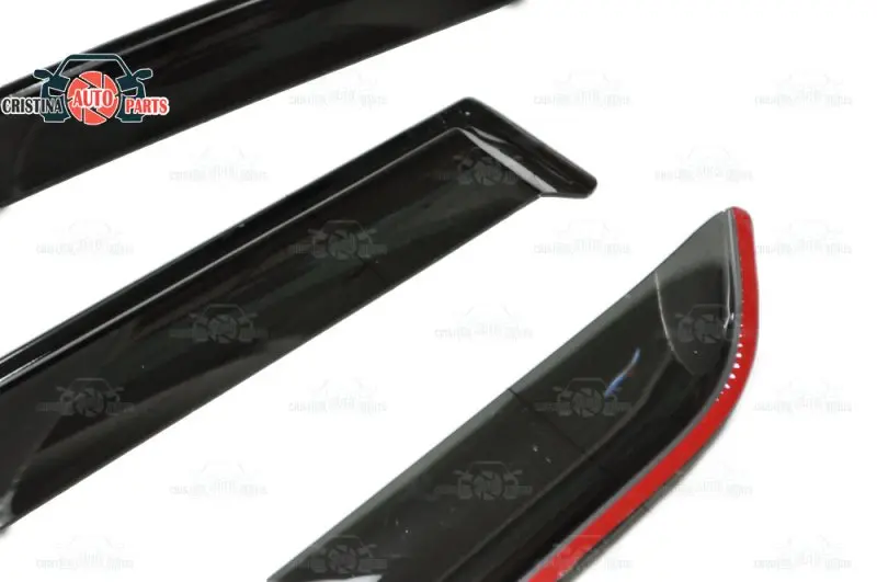 Skup Okno deflektor dla Lada Vesta SW SW krzyż 2015 deszcz deflektor brud ochrony dekoracja samochodu akcesoria odlewnictwo