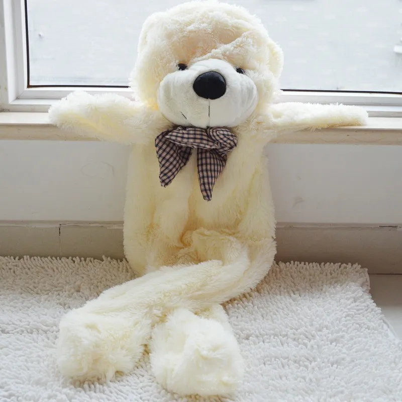 

Hot Sale wholesale 10pcs/lot 160cm 5colors plush toy giant unstuffed teddy bear soft skins shell coats cheap price supplier