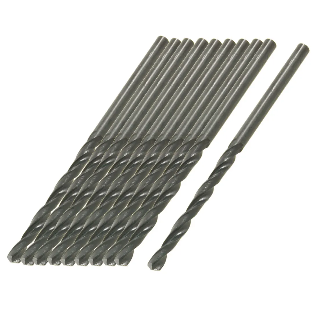 

Uxcell 10 Pcs 3.1Mm 3.2Mm 3.3Mm Dia Split Point Tip High Speed Steel Hss Twist Drill Bits Length 105mm | 46mm | 63mm | 64mm |