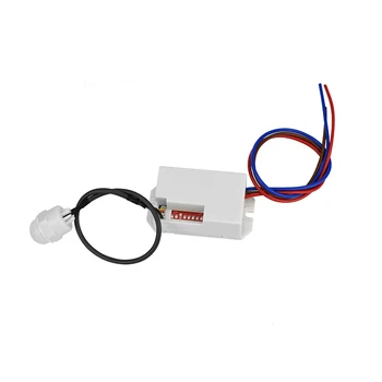 

AC 220V 10ARelay Sensor Switch High Sensitive Module Body IR Infrared Sensor Switch Intelligent Light Motion Sensing Switch