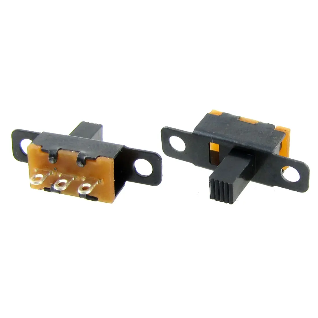 

UXCELL 50 Pcs X Ss12f15g6 2 Position 1P2t Spdt Panel Mount Mini Slide Switch Solder Lug