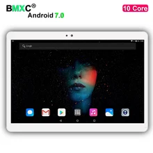 Free shipping 10 inch tablet PC Android 7.0 Phone call 3G 4G LTE 10 core RAM 4GB ROM 64GB 1920×1200 IPS GPS Dual SIM tablets Pcs