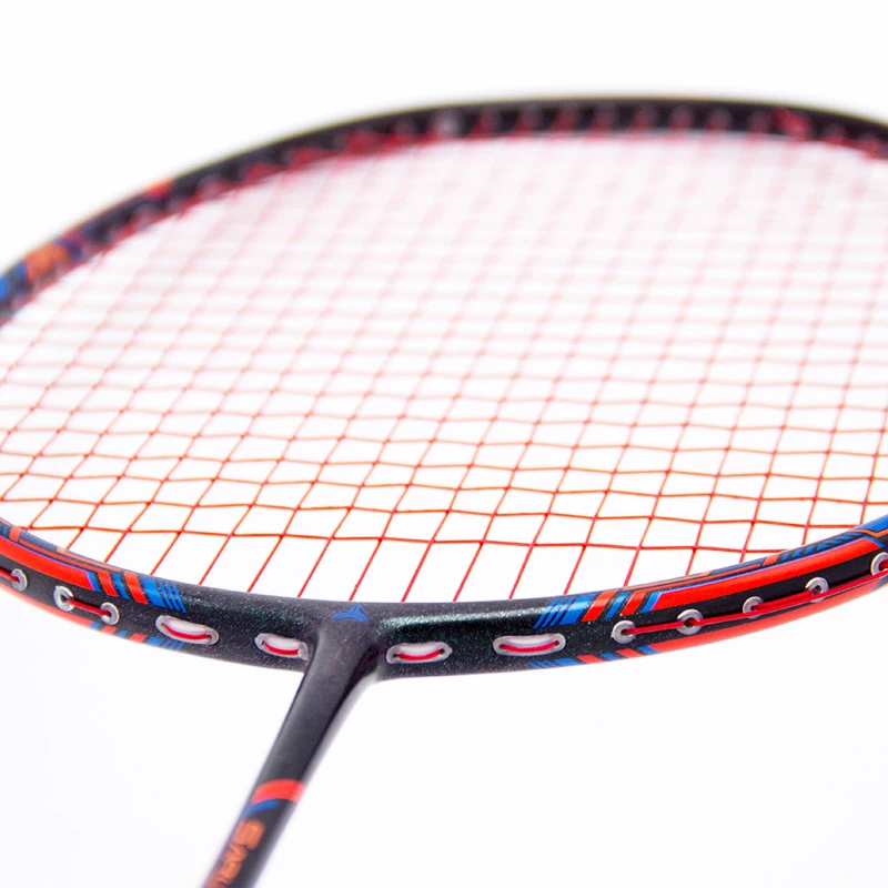 Esper 58 gramos 9U de fibra de carbono raqueta de bádminton profesional Super ligero grafito raqueta con cadena de 30LBS para adultos