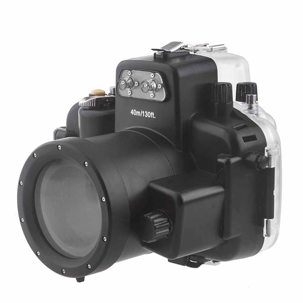 Meikon 40M водонепроницаемый чехол для подводной камеры для Nikon D7000 с ремешком на руку и уплотнительным кольцом