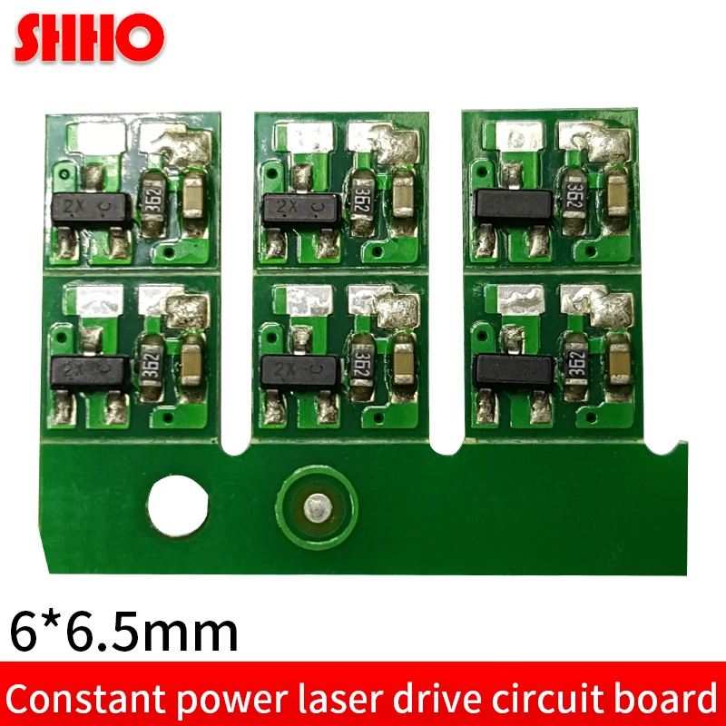 

Laser driver circuit board small size 6mm*6.5mm 635nm to 980nm laser diode driver APC working mode 2.8V to 5V voltage supply