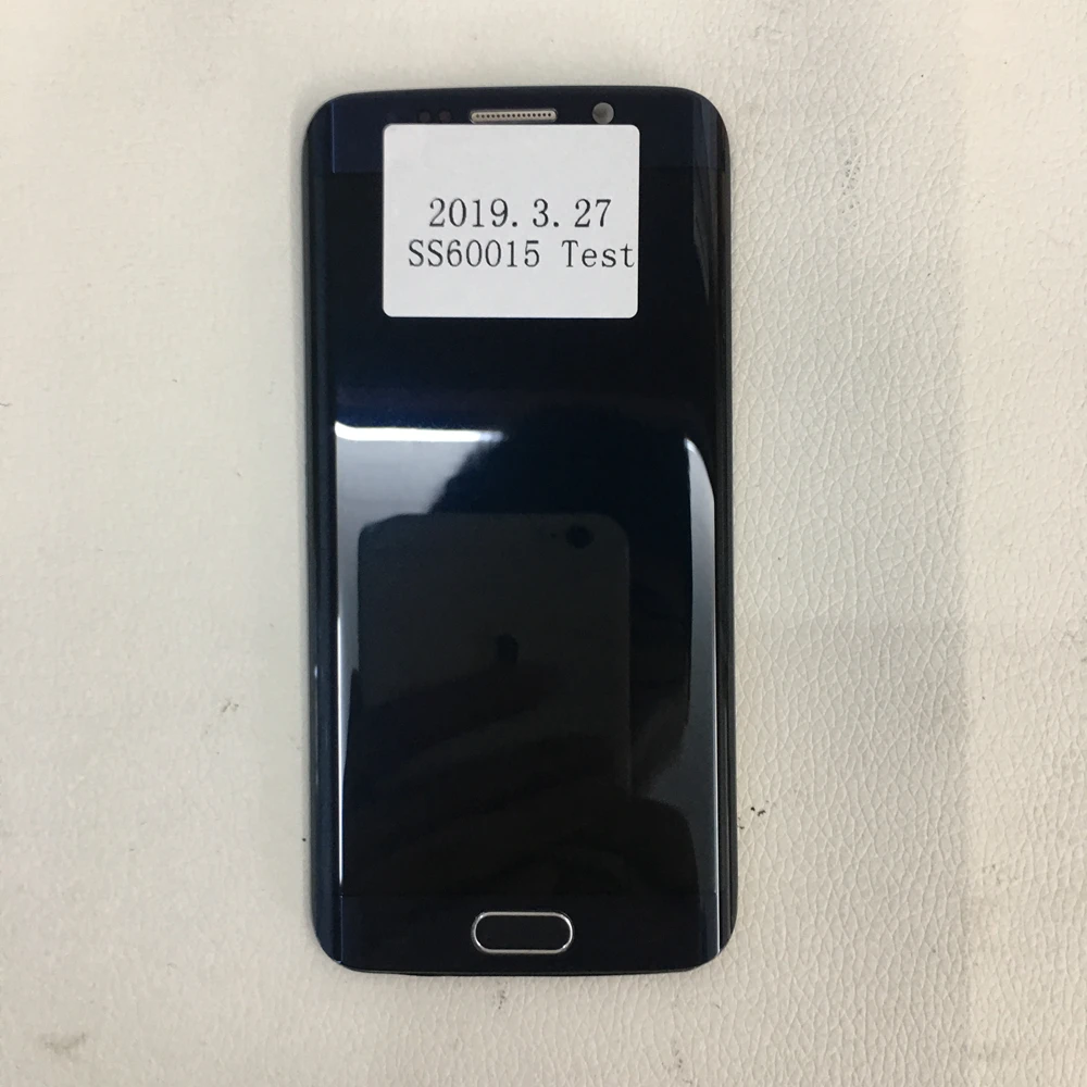 

Novecel LCD Display Touch Screen Digitizer Assembly With Frame for Samsung S6 Edge G925 Blue LCD Display Parts Replacement