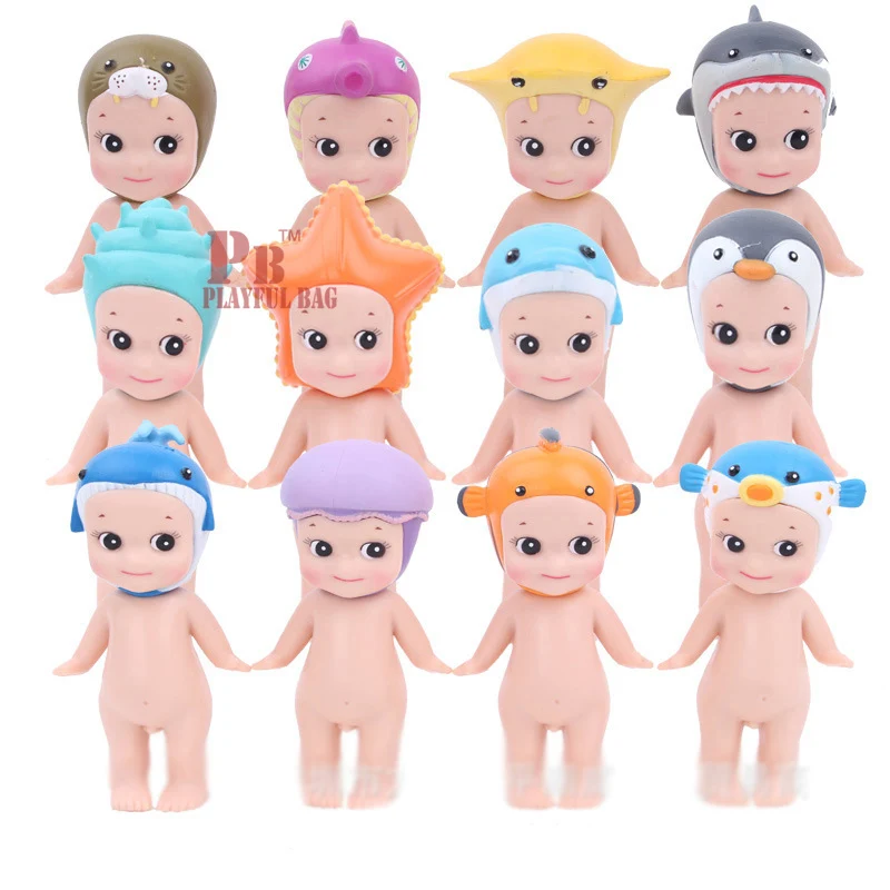 2017 Горячая Распродажа реальный унисекс Sonny Angel Baby 12 Marca океан кукла &quotКупидон&quot