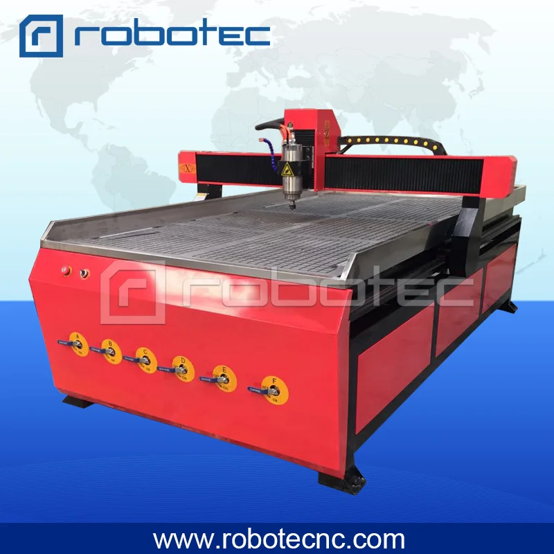 Цена по прейскуранту завода высокая точность Т образный стол древесины cnc routre 1224