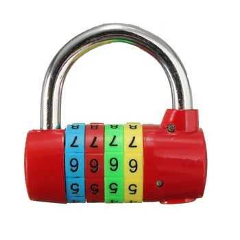 

MTGATHER Resettable Digit Number Code Password Combination Padlock Security Safety Lock Top Quality
