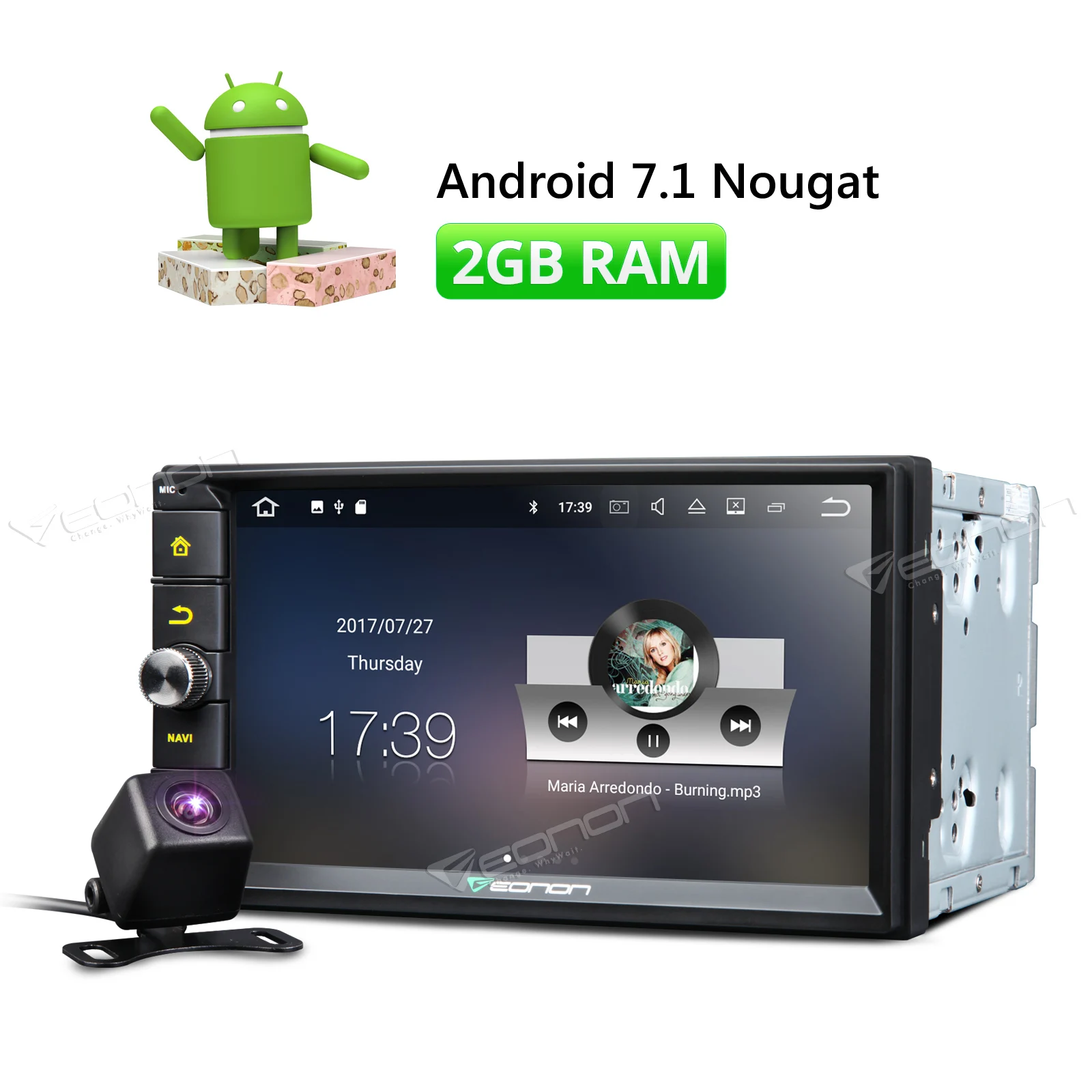font b Camera b font Double 2 Din font b Android b font 7 1