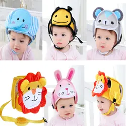 Детские защитный шлем для мальчиков и девочек предотвращения столкновений безопасности мультфильм младенческой малыша защиты