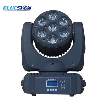 

4pcs/lot, LED Moving Head beam 7x12W RGBW 4in1 quad stage Light effect dj disco party concert show project